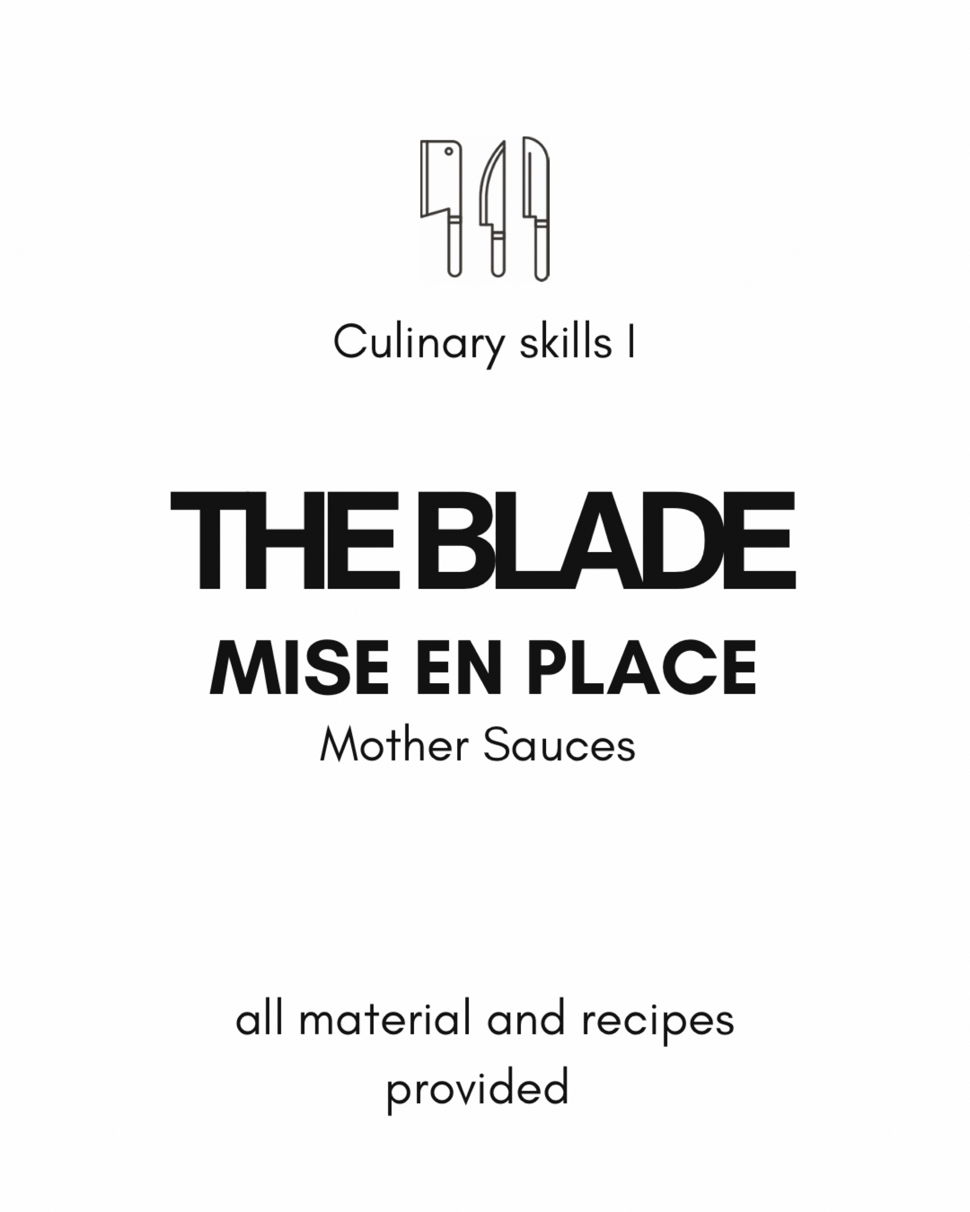 Become a line Cook: 120 Minutes to a Paycheck