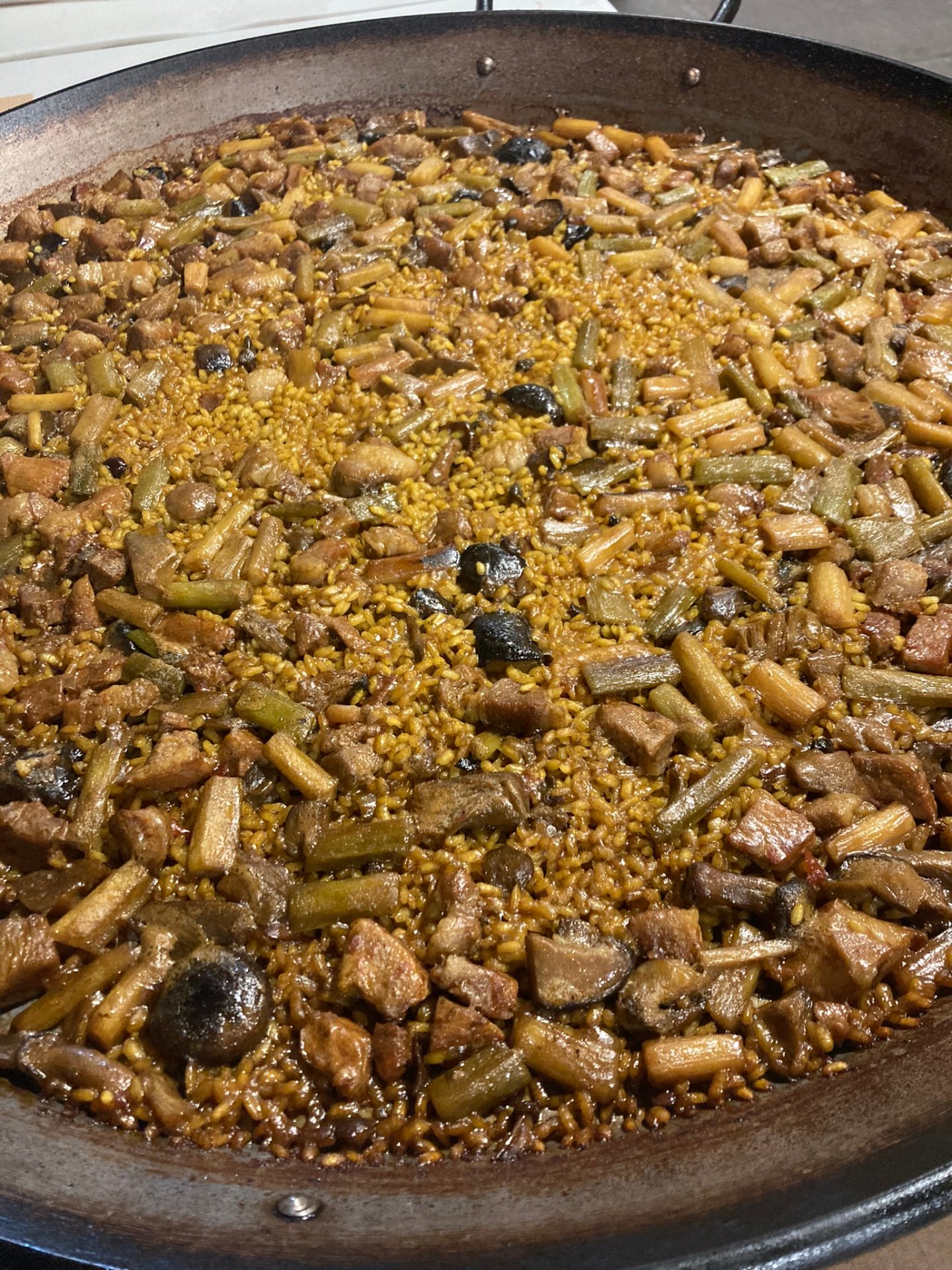 All kind of paellas