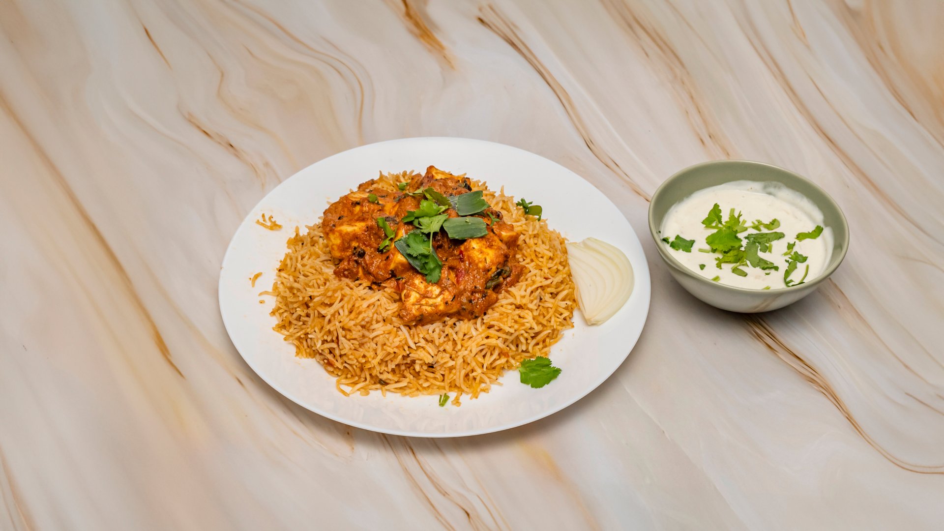 Paneer Biryani – Vegetarian Dum Biryani