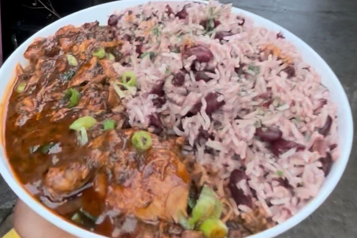 Rice & Peas(Kidney Beans)