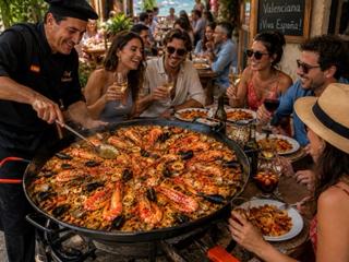 Valencia Paella Feasta Collaborates Chef Mata from Vinaros