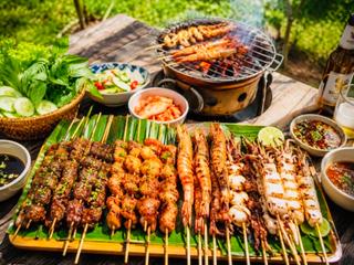 Experience Truly Asian style Skewer Bbq