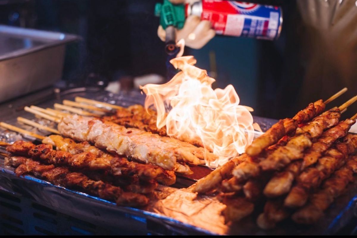 Experience Truly Asian style Skewer Bbq