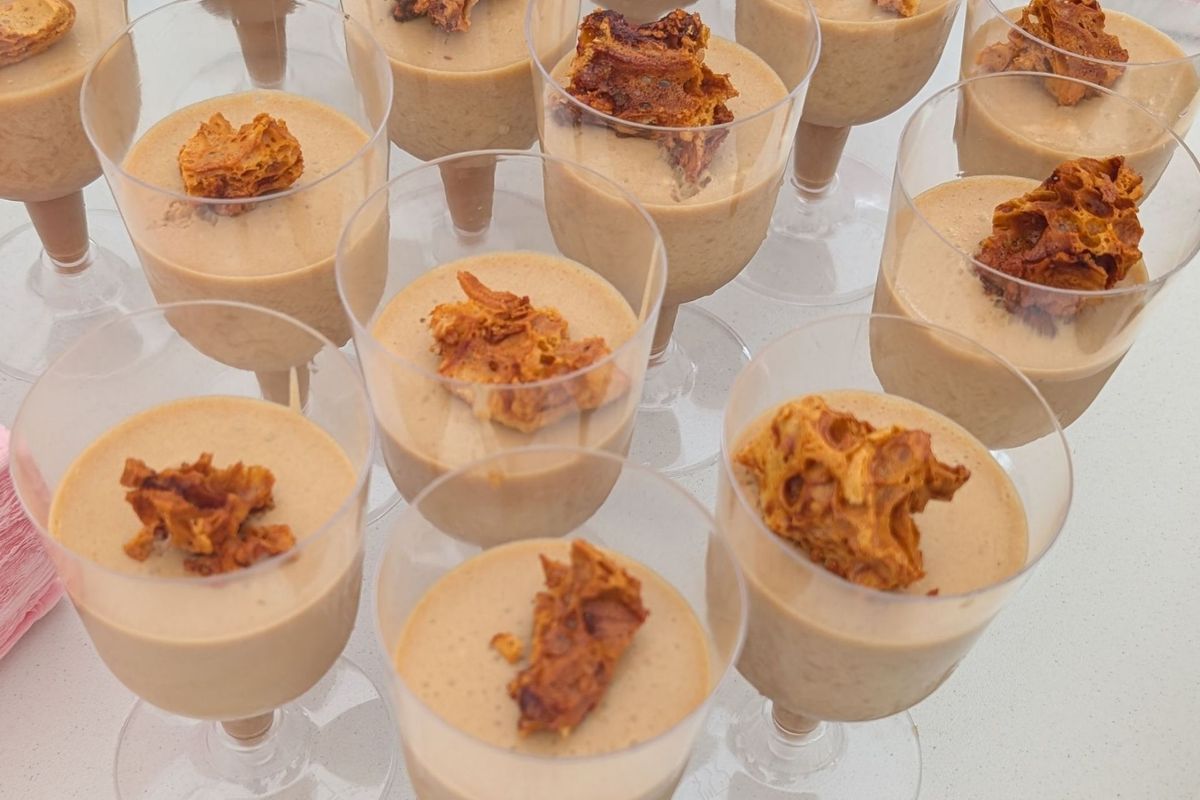 Carmalized white chocolate & Tullamore D.E.W. Mousse