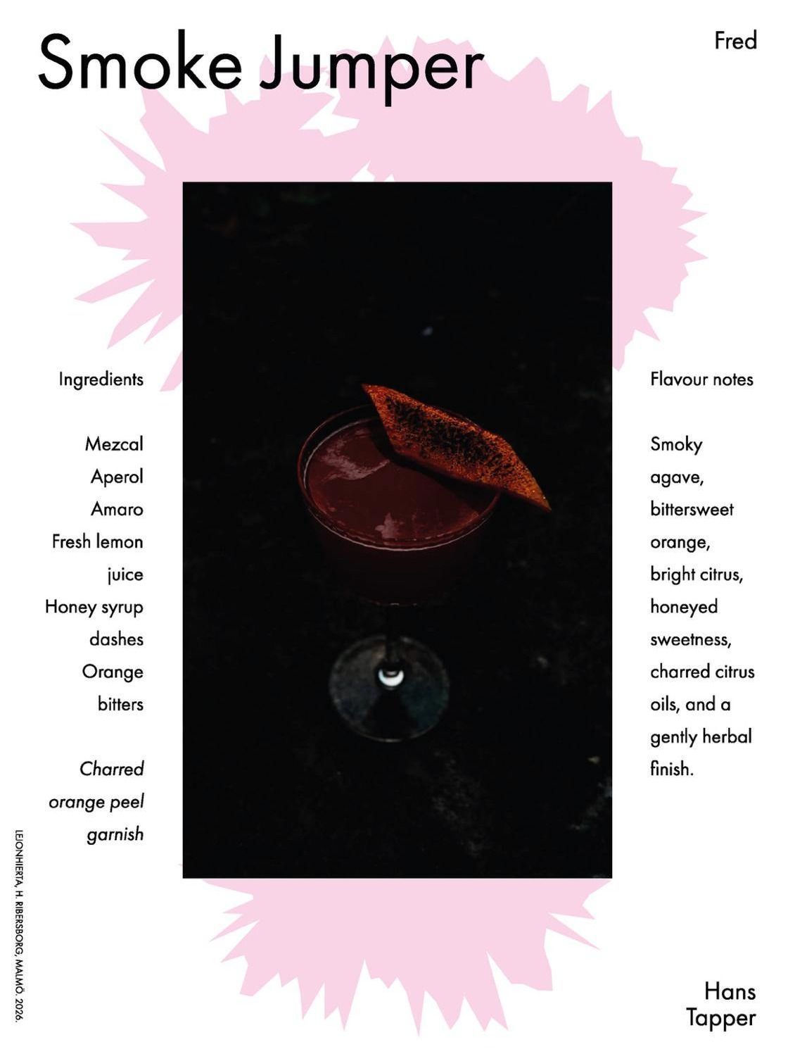 Paper Plane Cocktail Tasting Menu + Cocktail Class