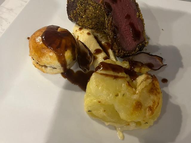 3 course dining experience