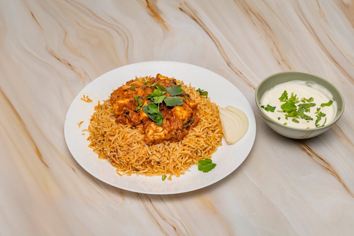 Paneer Biryani – Vegetarian Dum Biryani